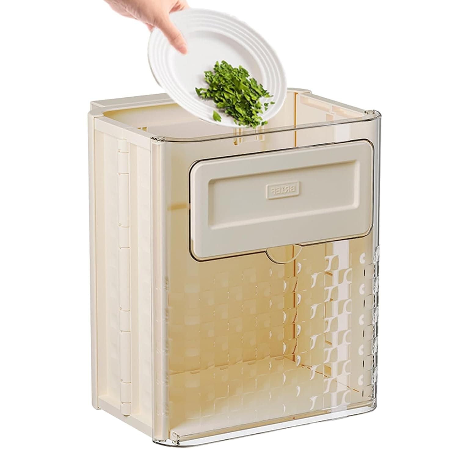 Foldable Wall Mounted Trash Can - The Indian Home Vaultxggxt1 - 1s