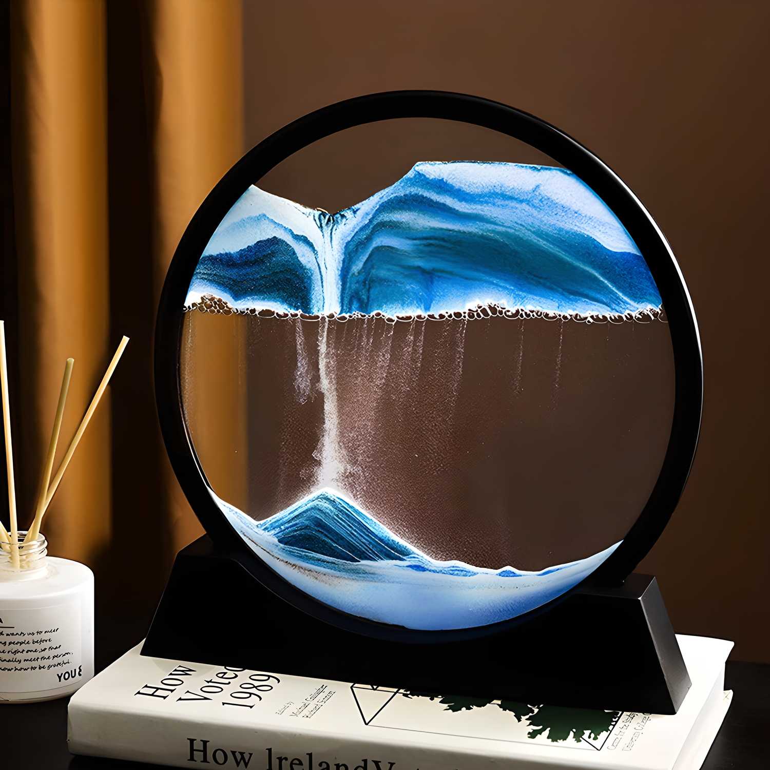 Relaxing Kinetic Sandscape Art Table Desk - The Indian Home Vaultxggxt1 - 1s