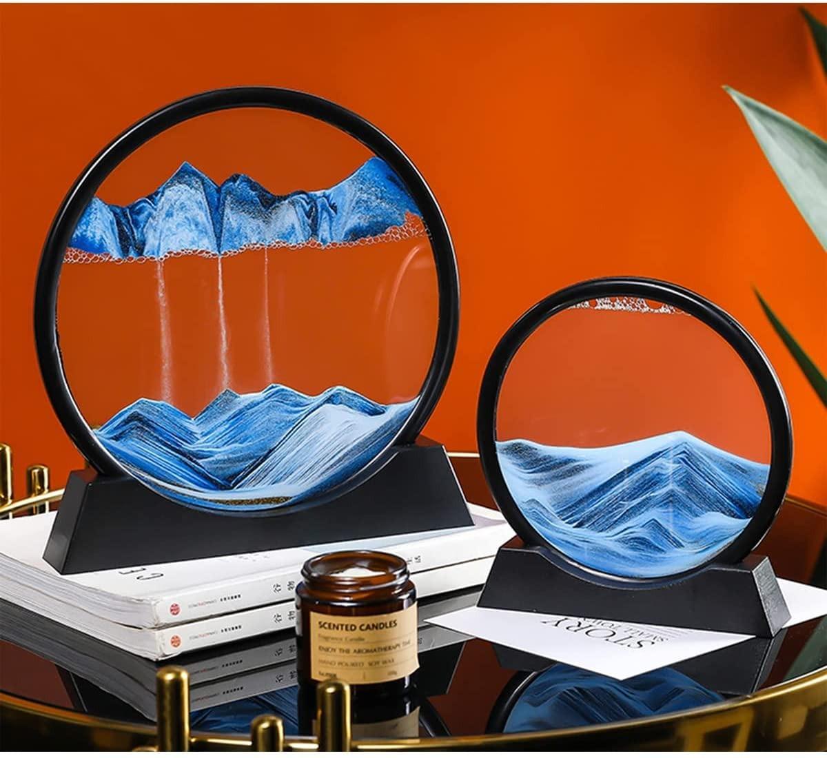Relaxing Kinetic Sandscape Art Table Desk - The Indian Home Vaultxggxt1 - 1s