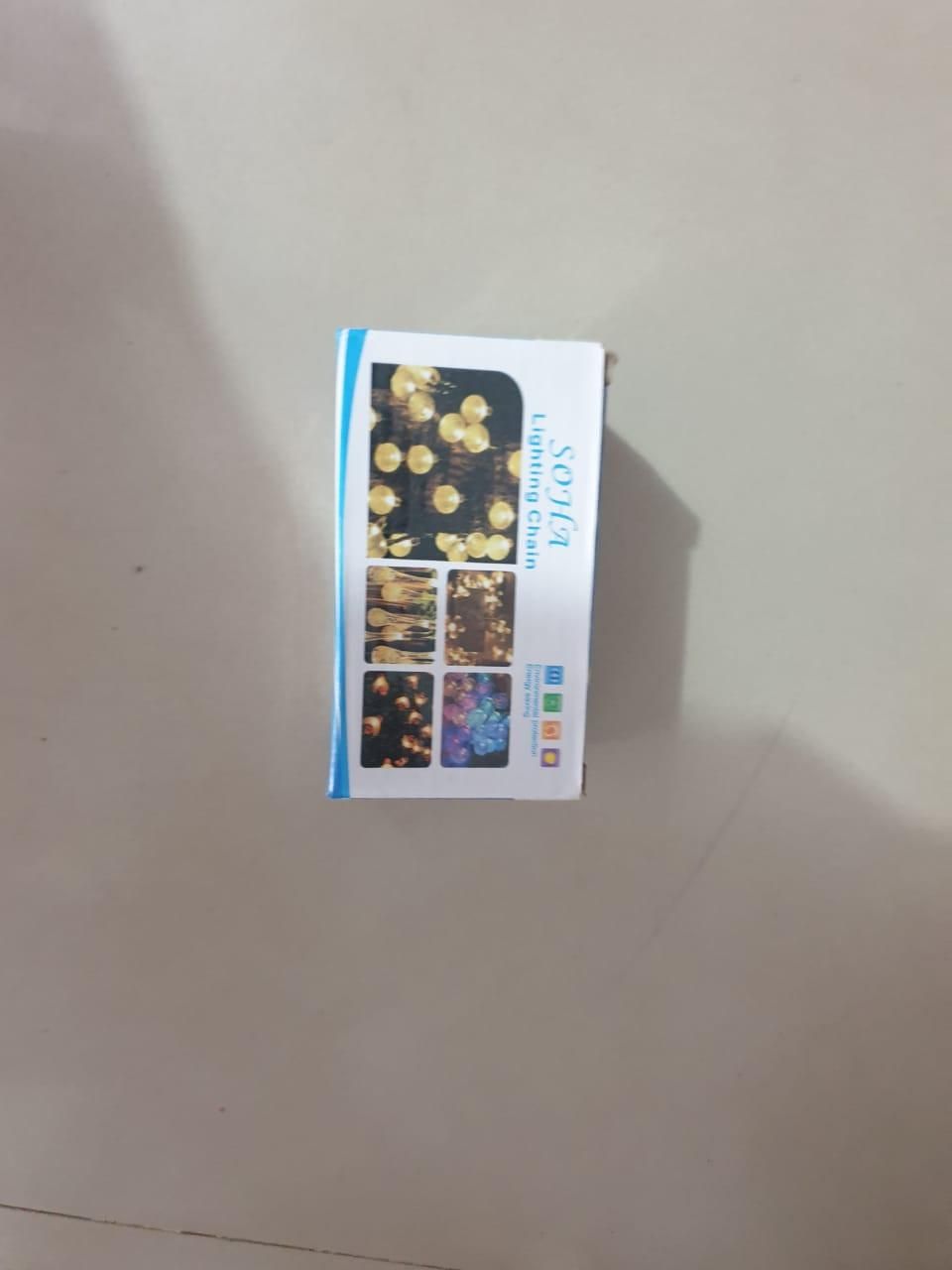 String Lights for Decoration - 14 LED Rain Drop Fairy Lights Waterproof Indoor Outdoor for Home Decoration - The Indian Home Vaultxggxt1 - 1s