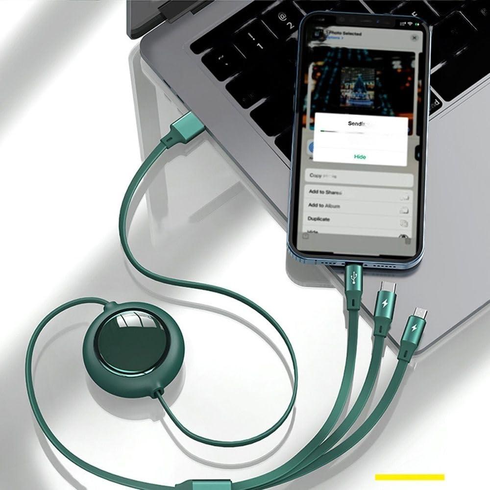 3 in 1 Charging Data Cable - The Indian Home Vaultxggxt1 - 1s