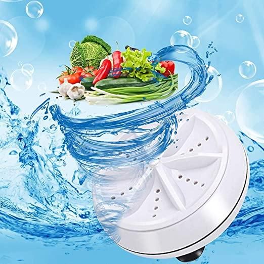 Portable Mini Washing Machine Ultrasonic Turbine Washer - The Indian Home Vaultxggxt1 - 1s